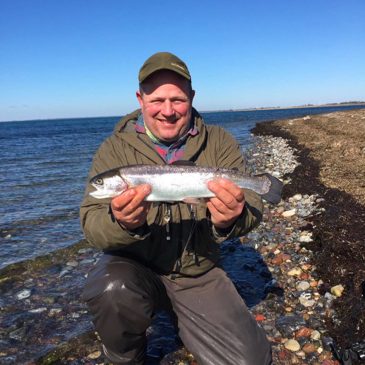 Sea Trout Fly Fishing Guiding in Denmark