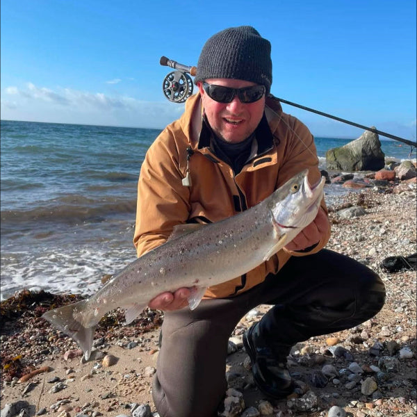 Sea Trout Fly Fishing Guiding in Denmark