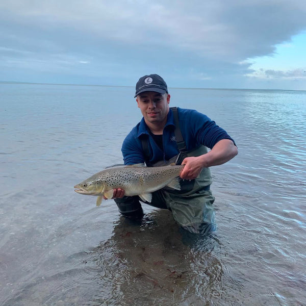 Sea Trout Fly Fishing Guiding in Denmark